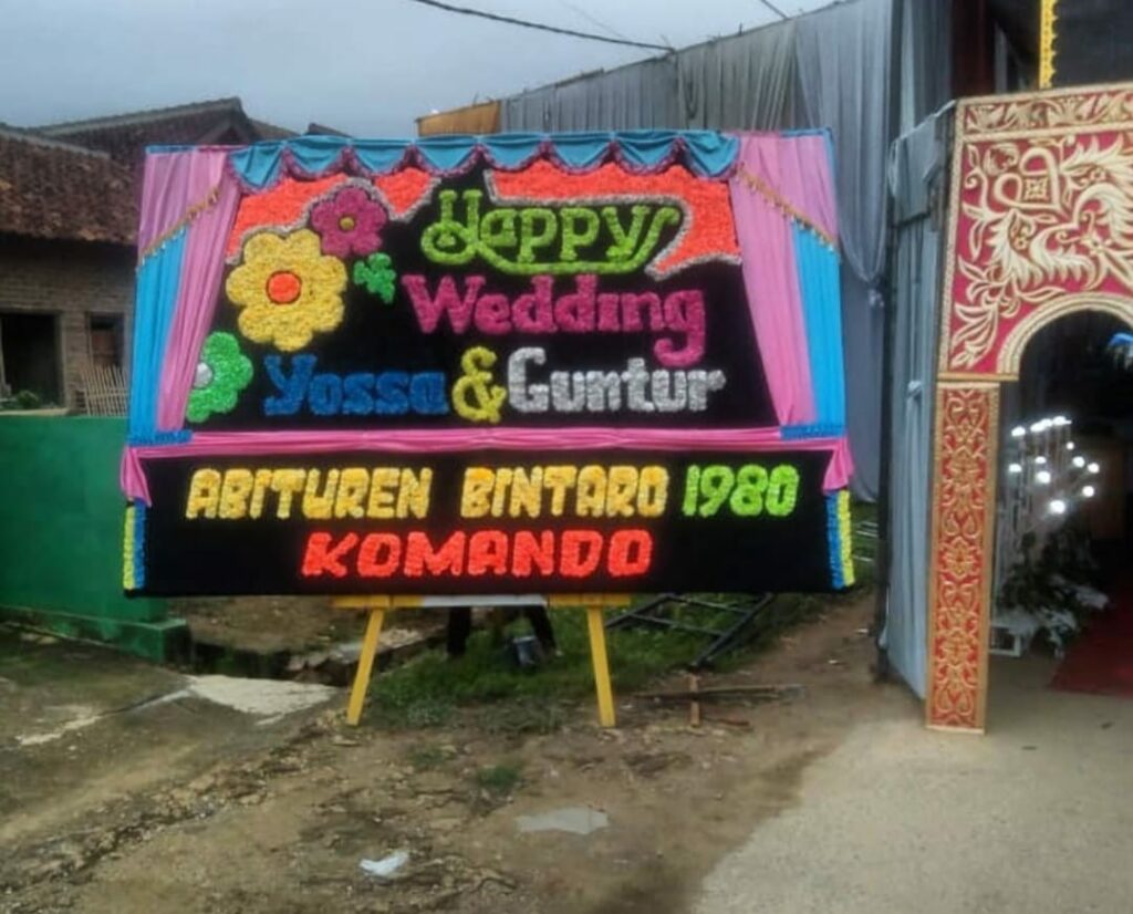 Toko Bunga Bunglay Tengah (Bunglao/Bonglai) Hulu Sungkai Lampung Utara
